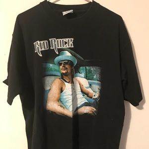 VINTAGE KID ROCK TOUR 2002 COCKY TOUR T-SHIRT